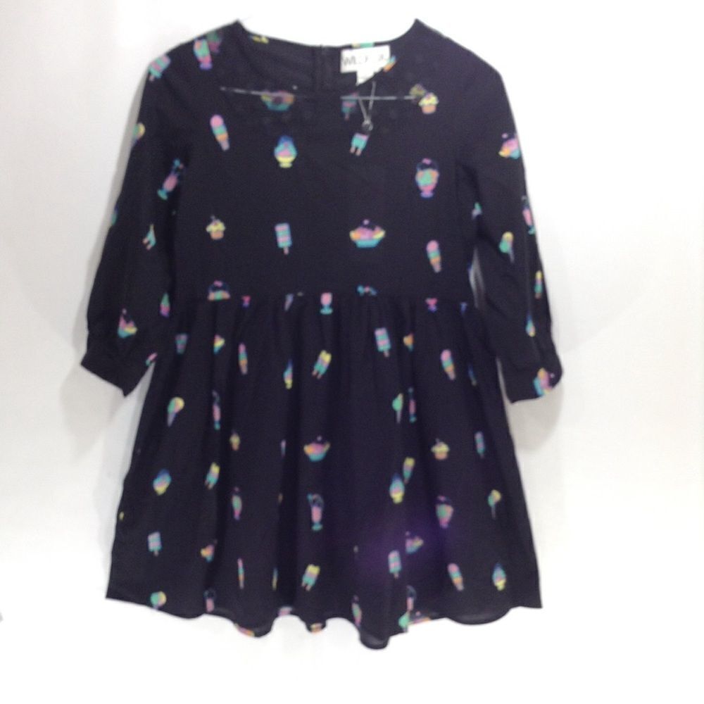 Wildfox Love Sweet Desert Long Sleeve Mini Dress Size Small New With Tag